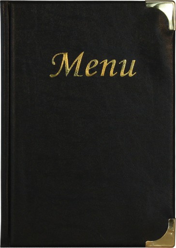 Securit Menu BASIC A5, черный