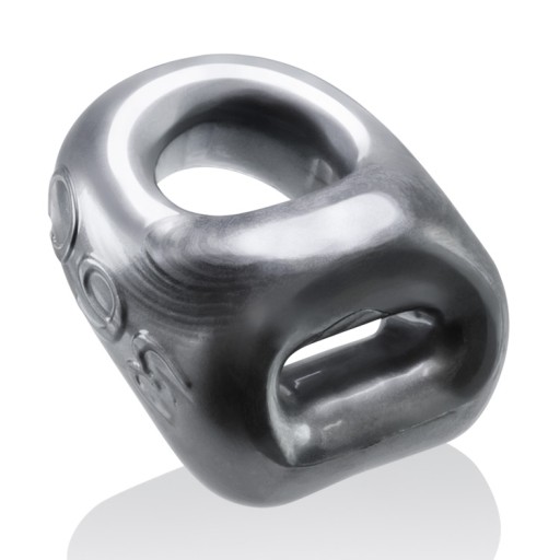 PIERŚCIEŃ NA PENISA - OXBALLS 360 SZARY