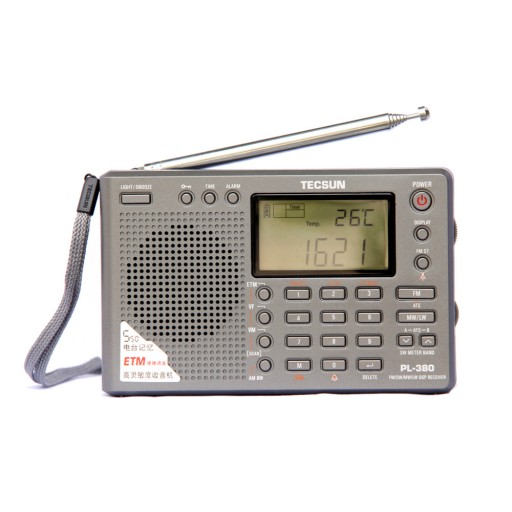 Профессиональная FM/LW/SW/MW радиостанция Tecsun PL-380 DSP