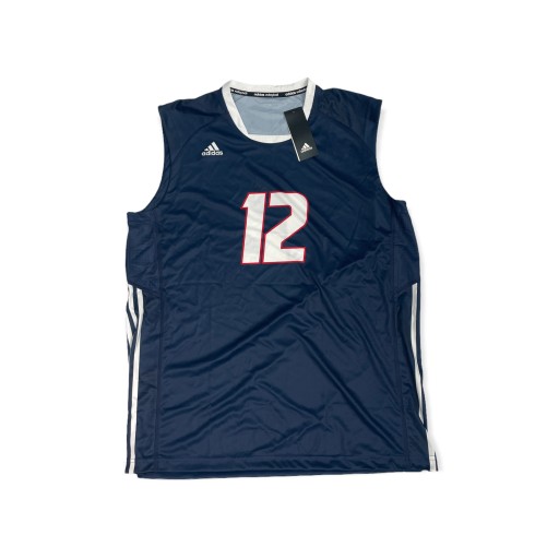 Темно-синяя футболка Adidas VOLLEYBALL XL USA 12