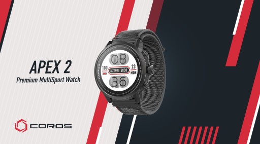Мультиспортивные часы COROS Apex 2 Premium с GPS-приемником