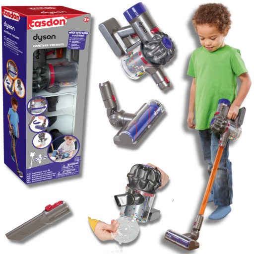ИГРУШКА-ПЫЛЕСОС ДЕТСКИЙ DYSON ДЕТСКАЯ ИГРУШКА ВЕРТИКАЛЬНАЯ СО ЗВУКОМ