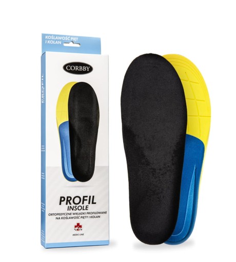 Corbby PROFIL INSOLE S 38-40 профилированные ортопедические стельки для обуви