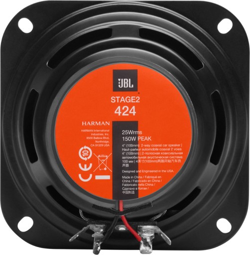 JBL STAGE2 424 АВТОМОБИЛЬНЫЕ ДИНАМИКИ МОЩНОСТЬЮ 150 ВТ 10 СМ