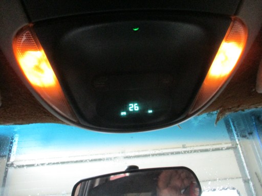 Chrysler Voyager IV 01-08 Подсветка панели потолка