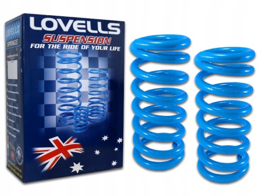 ЗАДНИЕ ПРУЖИНЫ ПОДЪЕМ +2 ДЮЙМА TOYOTA FJ CRUISER MEDIUM 0-150 КГ LOVELLS