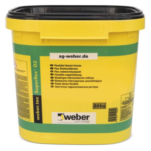 Weber SUPERFLEX D2; 6 kg zaprawa uszczelniająca