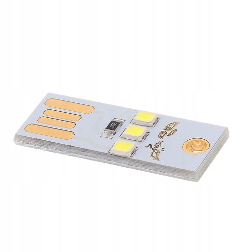 Karta Lampa Żarówka Brelok Mini LED Lampka nocna