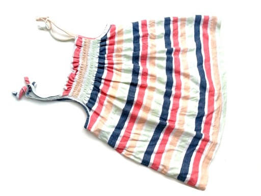 LITTLE tunika topik w pastelowe mega paseczki 116