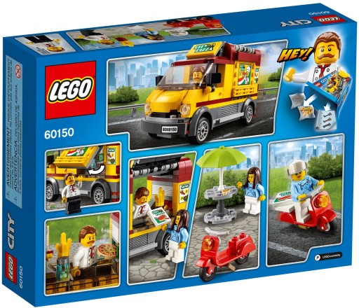 LEGO City 60150 Фудтрак с пиццей
