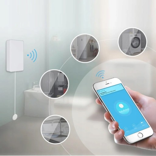 Czujnik sensor wody zalania WiFi TUYA SmartLife