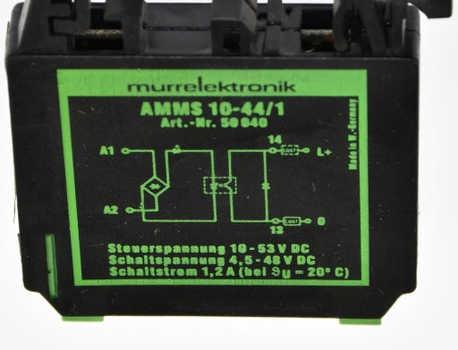 Art. No. 50 040 MURR Elektronik Transoptor Optoizolator na szynę DIN