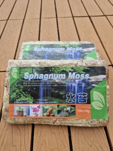 Sphagnum moss Mech Torfowiec ukorzeniacz 150 gram /12litrów do terrarium