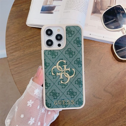 GUESS чехол, чехол, чехол для iPhone 14 Promax, зеленый, iPhone