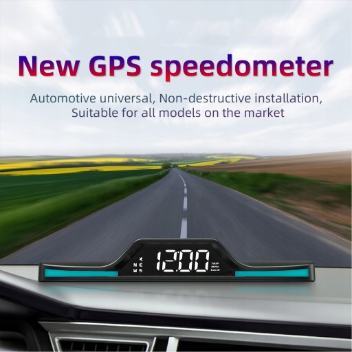 Автомобильный GPS светодиодный спидометр со скоростью