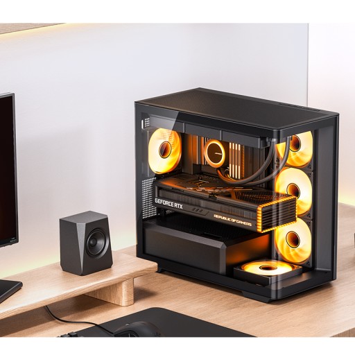 Корпус Jonsbo D300 BLACK Midi Tower
