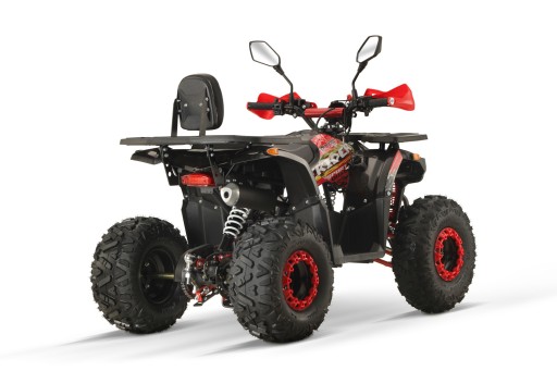Dustrider 125 cc automat quad spalinowy KOŁA 8 szary