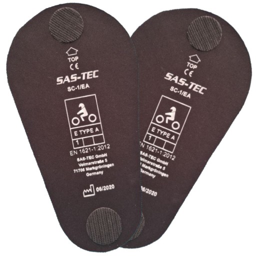 Sas-Tec Ochraniacze Ramion Level 1 na rzep - 210/120/6 mm