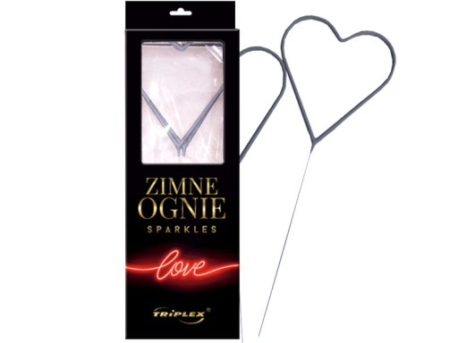 День святого Валентина ! Бенгальские огни в форме сердечек <3 TXF268 Sparkling Hearts