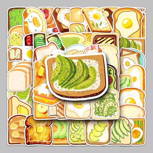 НАБОР НАКЛЕЙКОВ TASTE MIX STICKERBOMB TOP 50 шт.