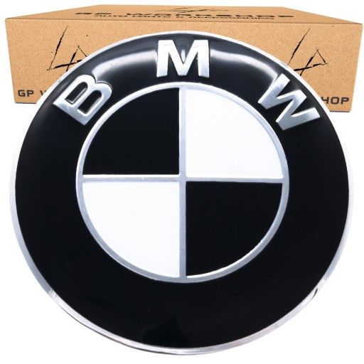 BMW EMBLEMAT 74mm ZNACZEK NA KLAPĘ E39 E46 E90 F22