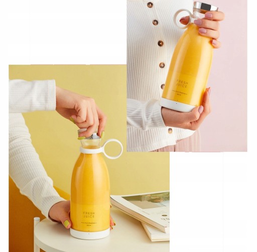SOKOWIRÓWKA BLENDER PRZENOŚNY USB 350ML