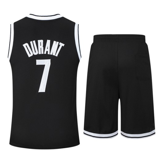 NETS NO. 7 DURANT EMBROIDERED JERSEY KOSZULKA DO KOSZYKÓWKI KOMPLET