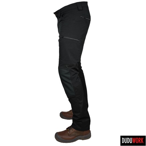 Рабочие брюки DuduWork черные 4STRETCH 60