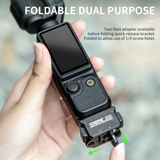 SZYBKOZŁĄCZNY UCHWYT DO DJI OSMO POCKET 3 MAGNETYCZNY UCHWYT PODSTAWOWY
