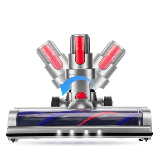 ЭЛЕКТРИЧЕСКАЯ ЩЕТКА TURBO LED BRUSH, СОВМЕСТИМАЯ С DYSON V7 V8 V10 V11