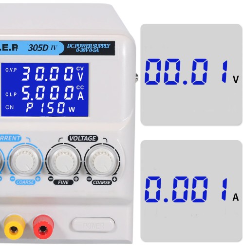 Zasilacz laboratoryjny WEP VWEP 305D IV + DODATKI