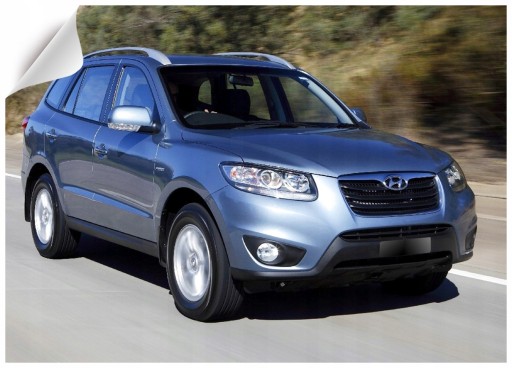 OSŁONA HALOGENU PRZÓD+ TYŁ HYUNDAI SANTA FE 10-12