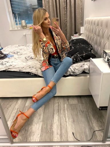 A928 ПИДЖАК-КИМОНО ZARA - ПАЛЬТО - S