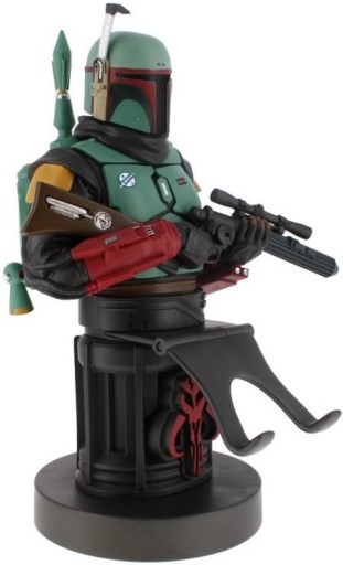 Exquisite stojak na smartfon pad Cable Guys Gwiezdne Wojny Mandalorian Boba