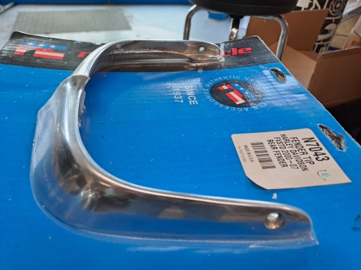 Наконечник заднего крыла, хром, Harley Deuce FXSTD Softal 2000-2007 N7043