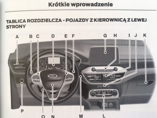 Ford KUGA III польское руководство пользователя 2019-2023 гг.