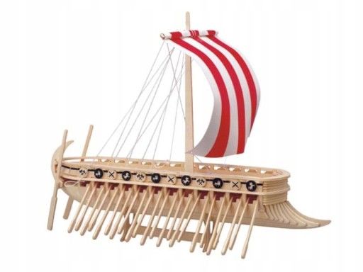 Деревянный 3D пазл «Финикийский камбуз» P130