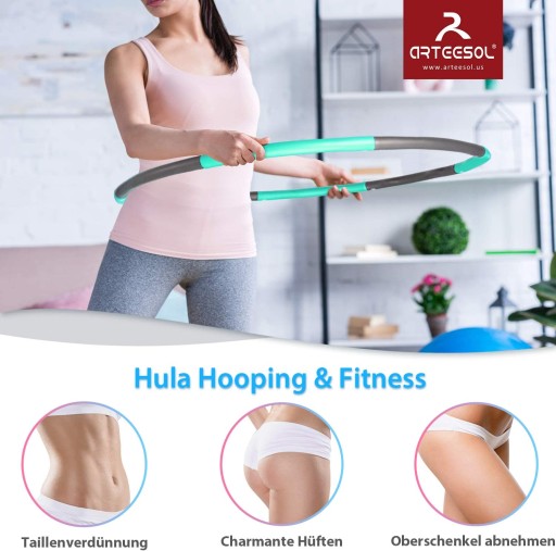 ТРУБКИ ДЛЯ ПОХУДЕНИЯ HULA HOP, СКЛАДНЫЕ