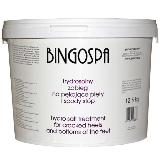 BINGOSPA Hydrosolny zabieg na pękające pięty i spo