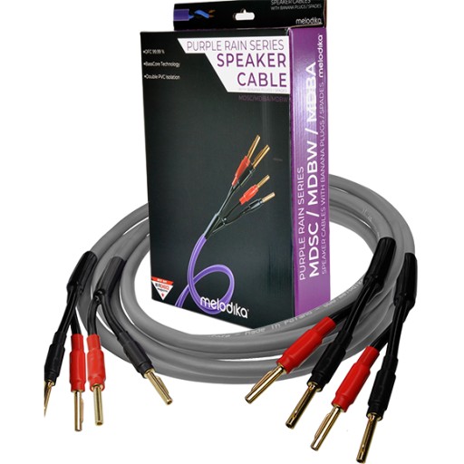 MELODIKA MDSC1530G ПАРА СПИКЕРНЫХ КАБЕЛЕЙ С РАЗЪЕМАМИ 2х3,0М