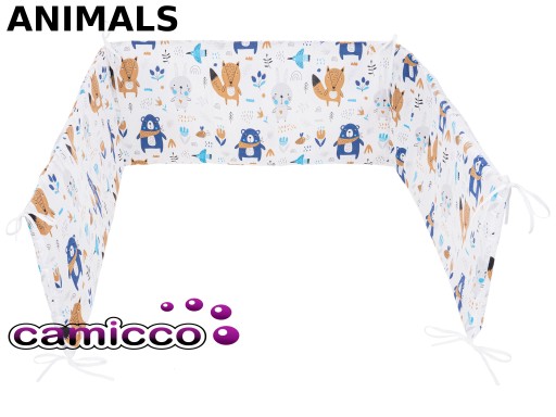 ПРОТЕКТОР ДЛЯ КРОВАТИ 120x60, 180x30 детские кроватки HIT