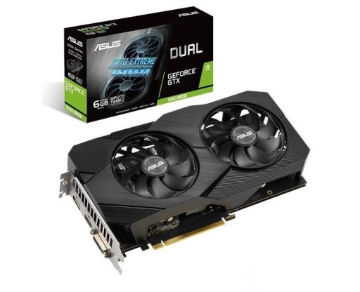 Видеокарта Asus GTX 1660 SUPER Dual Evo 6 ГБ