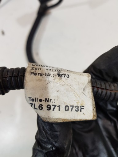 VW TOUAREG 7L ЖГУТ ПРОВОДОВ ПЕРЕДНЕГО БАМПЕРА PDC 7L6971073F