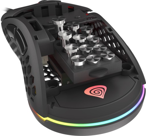 Mysz GENESIS Xenon 800 RGB Czarny