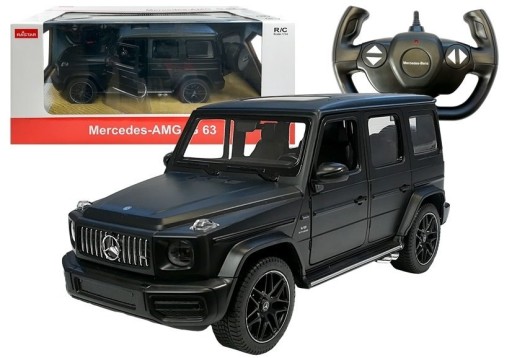 RASTAR Автомобиль с дистанционным управлением Mercedes AMG G63 черный Масштаб 1/14