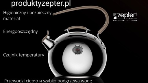 Индукционный чайник с индикатором температуры Zepter.