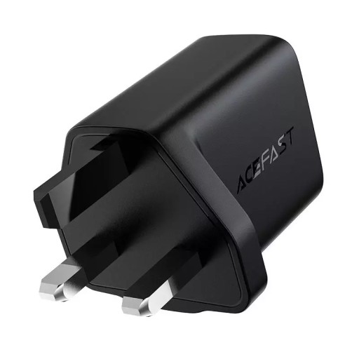 Настенное зарядное устройство Acefast GaN (вилка для Великобритании), USB C