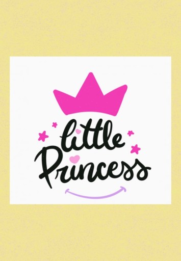 MASKA RÓŻOWA UŚMIECH CUTE PRINCESS BAWEŁNIANA PL