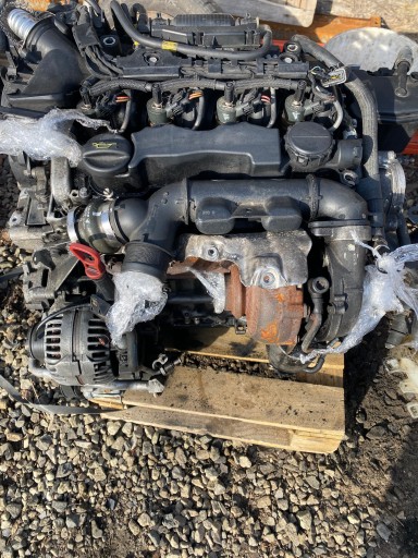 ДВИГАТЕЛЬ В КОМПЛЕКТЕ MINI R55 R56 PEUGEOT CITROEN ДВИГАТЕЛЬ 1.6D 9HZ 10JBAN PSA