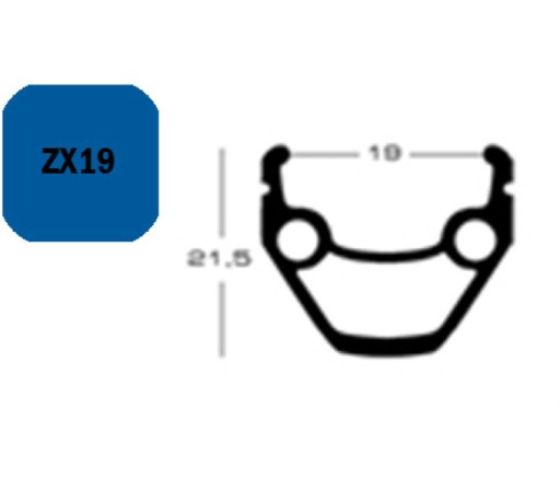 Обод велосипедный Exal ZX19 26